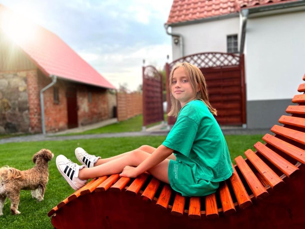 Вилла Agroturystyka "Zielone Zacisze" Лагув Экстерьер фото
